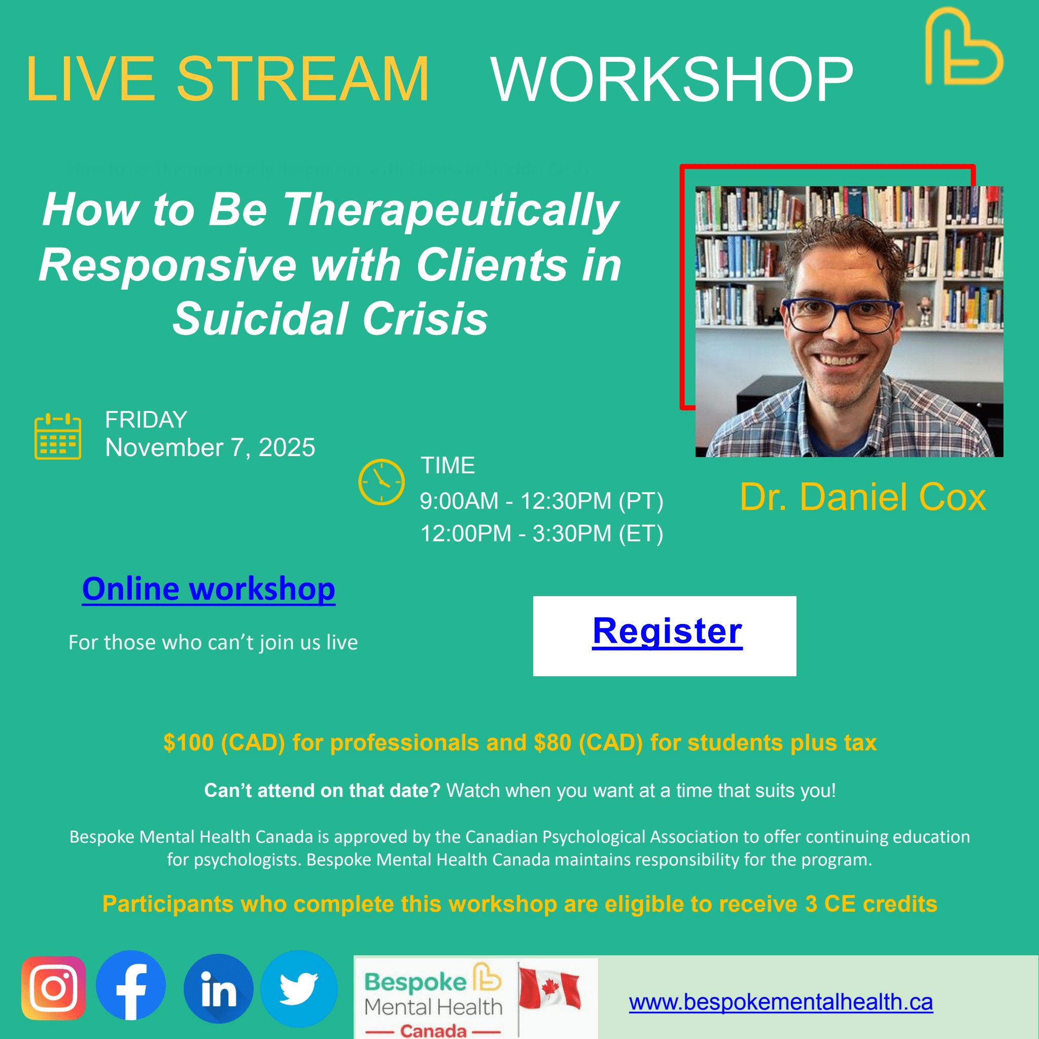 How to Be Therapeutically Responsive with Clients in Suicidal Crisis